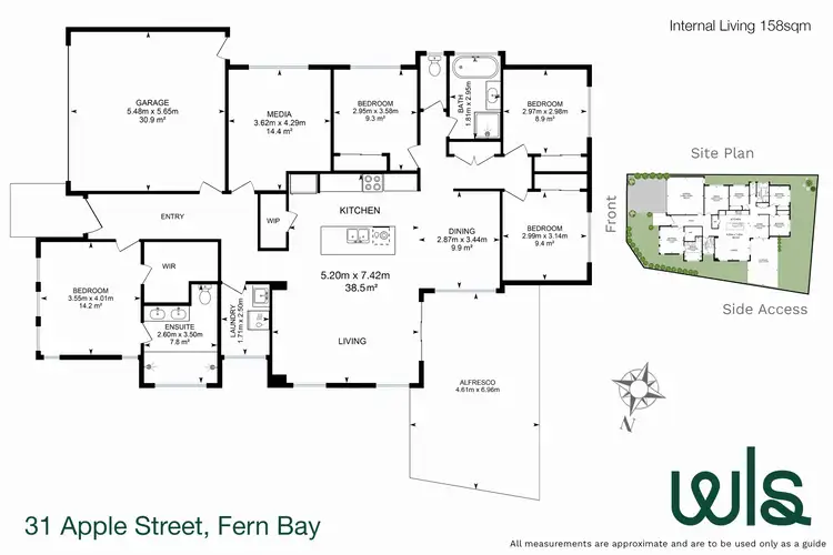 Floorplan of Homely house listing, 31 Apple Street, Fern Bay NSW 2295