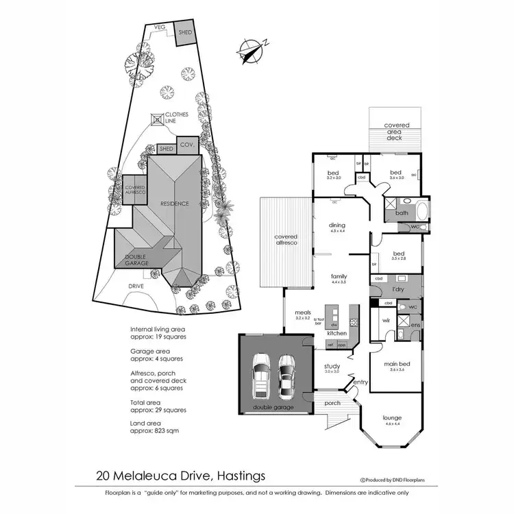 Floorplan of Homely house listing, 20 Melaleuca Drive, Hastings VIC 3915