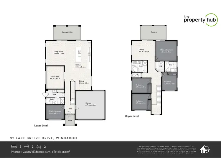 Floorplan of Homely house listing, 32 Lake Breeze Drive, Windaroo QLD 4207