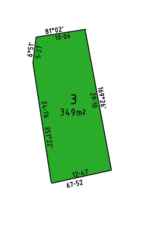 Floorplan of Homely land listing, 23A Railway Crescent, Wurruk VIC 3850
