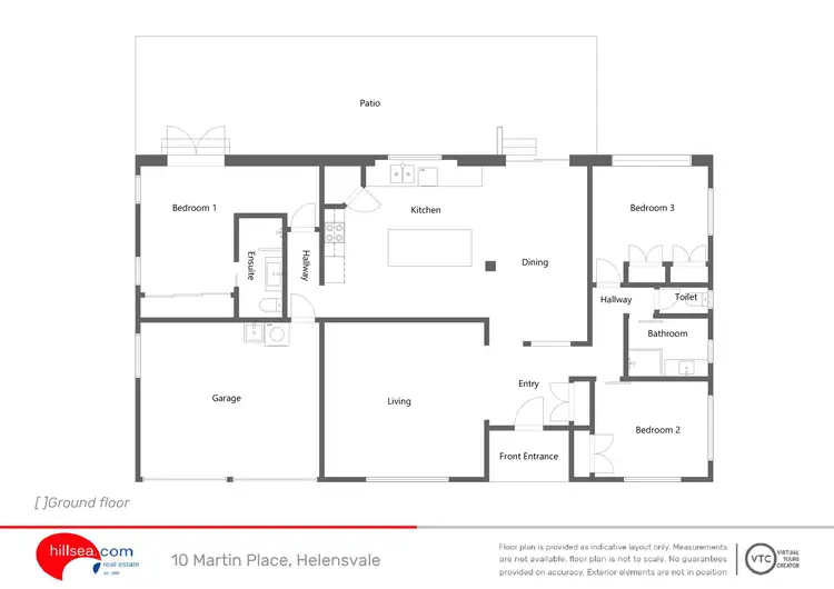 Floorplan of Homely house listing, 10 Martin Place, Helensvale QLD 4212