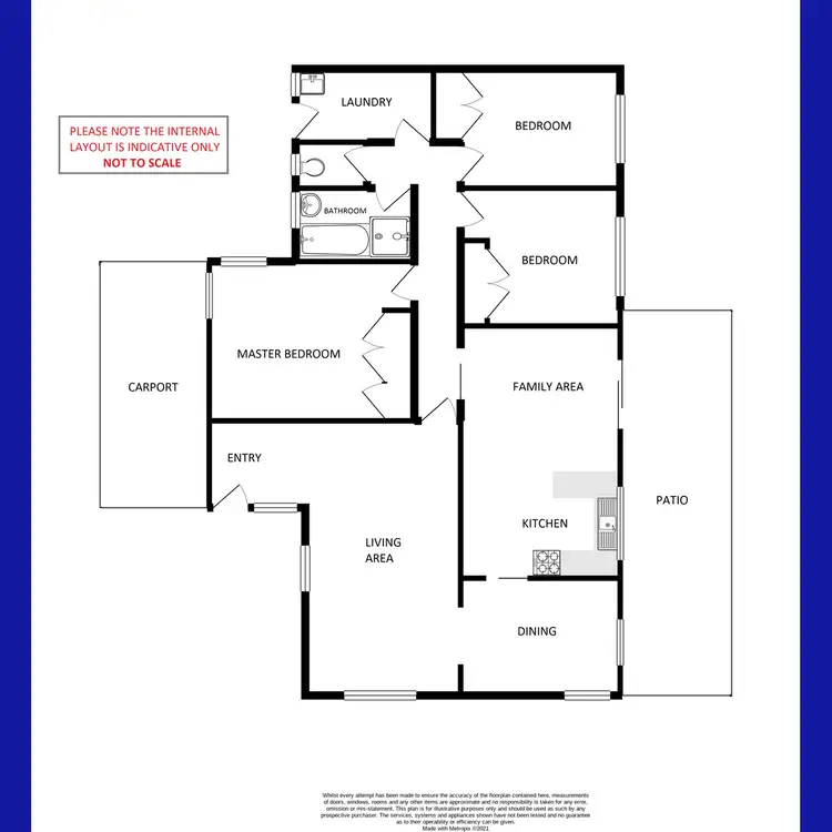 Floorplan of Homely house listing, 22 Mirrelia Way, Riverton WA 6148