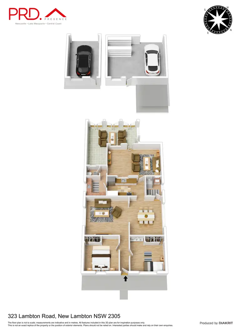 Floorplan of Homely house listing, 323 Lambton Road, New Lambton NSW 2305