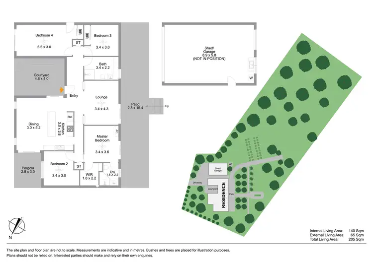 Floorplan of Homely house listing, 33 Atkinson Road, Bli Bli QLD 4560
