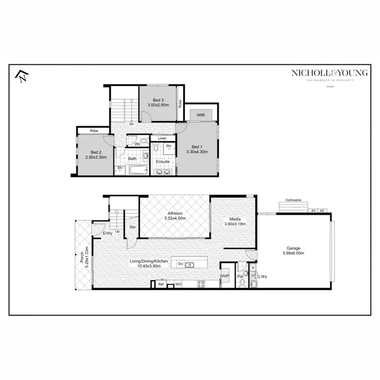 Floorplan of Homely house listing, 52 Harmony Boulevard, Palmview QLD 4553