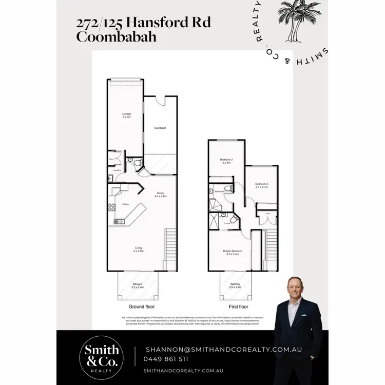 Floorplan of Homely townhouse listing, 272/125 Hansford Road, Coombabah QLD 4216