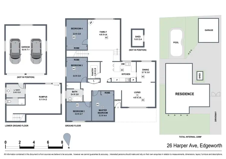 Floorplan of Homely house listing, 26 Harper Avenue, Edgeworth NSW 2285