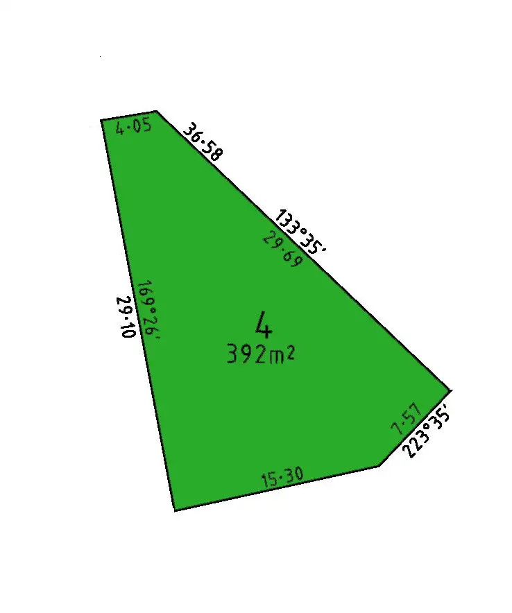 Floorplan of Homely land listing, 23B Railway Crescent, Wurruk VIC 3850