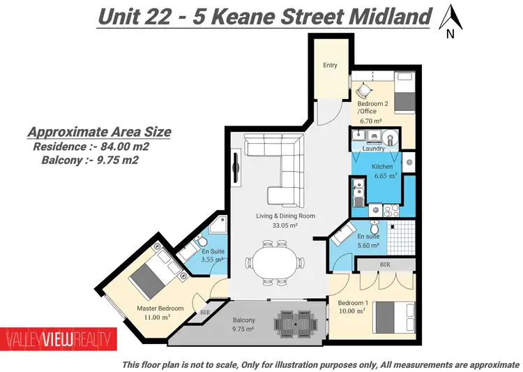 Floorplan of Homely apartment listing, 22/5 Keane Street, Midland WA 6056