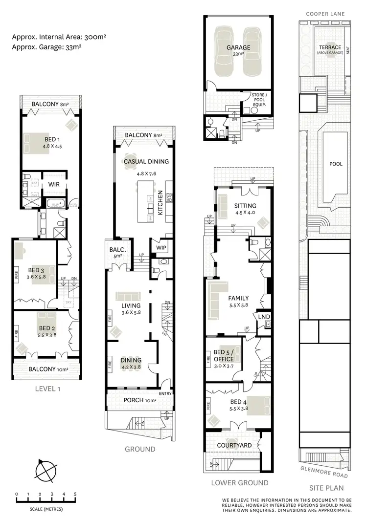 Floorplan of Homely terrace listing, 134 Glenmore Road, Paddington NSW 2021