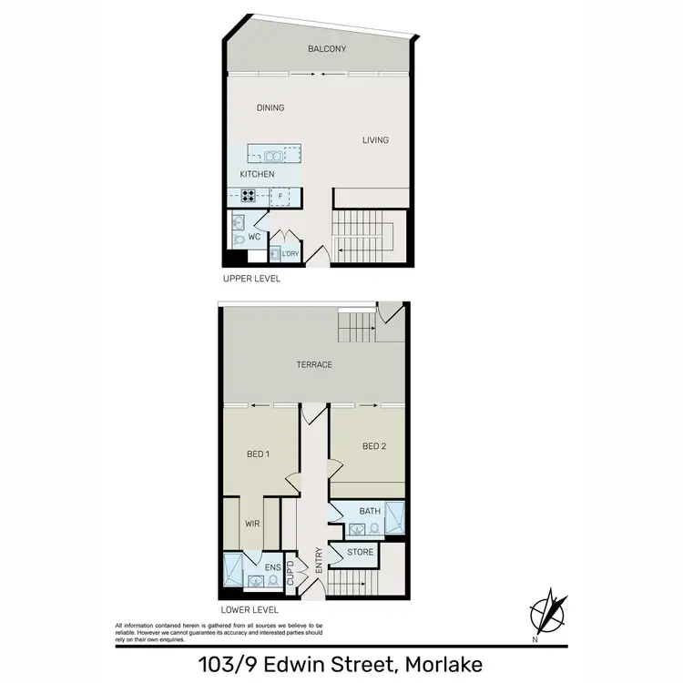 Floorplan of Homely apartment listing, 103/9 Edwin Street, Mortlake NSW 2137