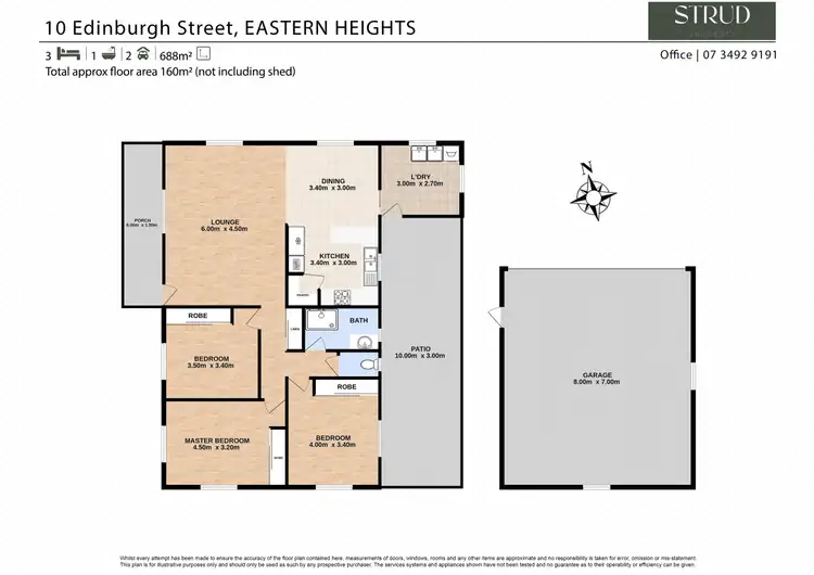 Floorplan of Homely house listing, 10 Edinburgh Street, Eastern Heights QLD 4305