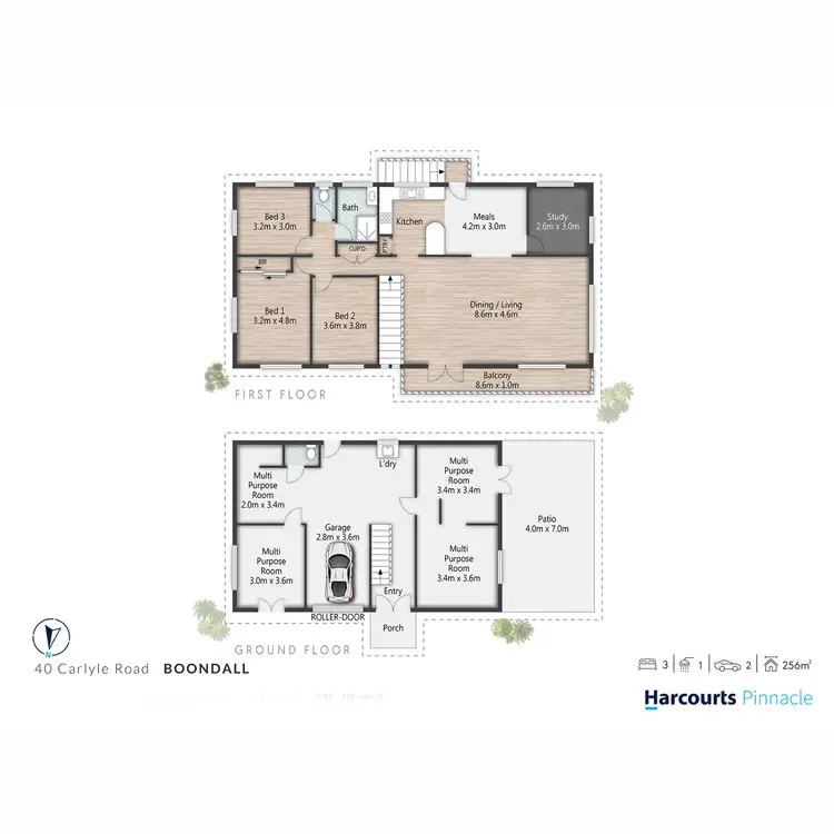 Floorplan of Homely house listing, 40 Carlyle Road, Boondall QLD 4034
