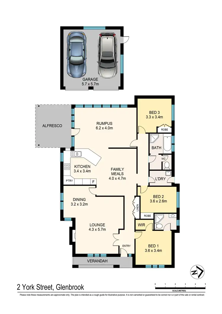 Floorplan of Homely house listing, 2 York Street, Glenbrook NSW 2773