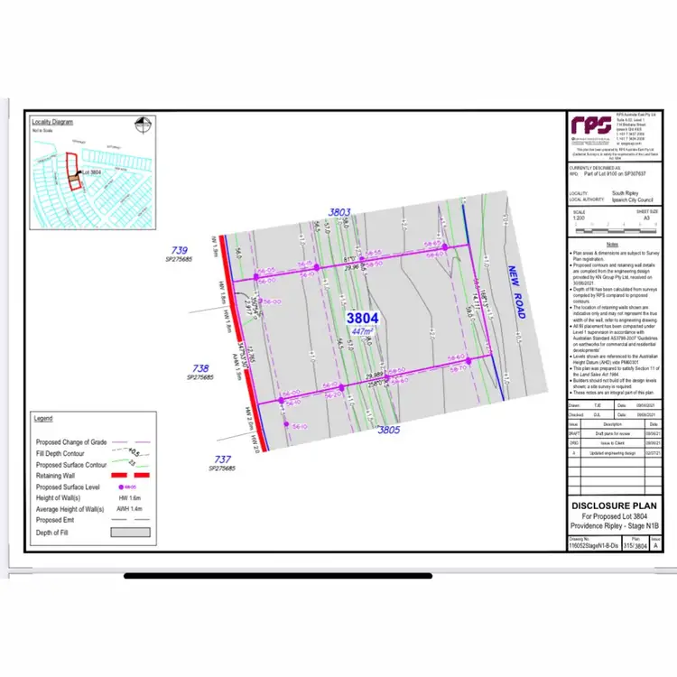Floorplan of Homely land listing, 73 Danbulla Street, South Ripley QLD 4306