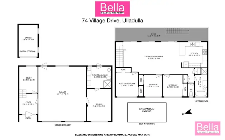 Floorplan of Homely house listing, 74 Village Drive, Ulladulla NSW 2539