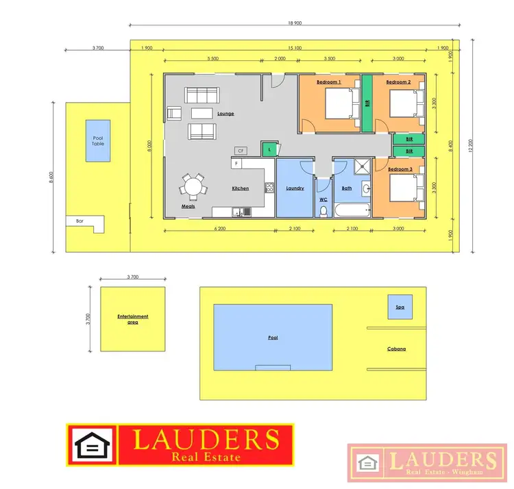 Floorplan of Homely rural property listing, 40 Harper Street, Tinonee NSW 2430