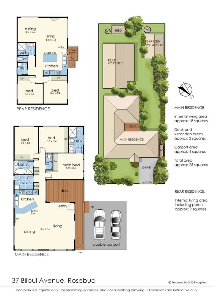 Floorplan of Homely house listing, 37 Bilbul Avenue, Rosebud VIC 3939