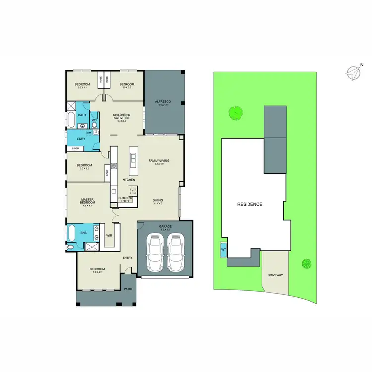 Floorplan of Homely house listing, 45 Coolalta Drive, Nulkaba NSW 2325