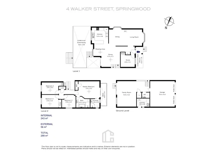 Floorplan of Homely house listing, 4 Walker Street, Springwood NSW 2777