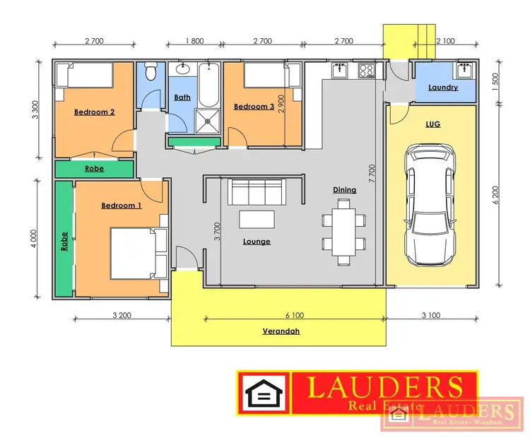 Floorplan of Homely house listing, 49 Summerville Street, Wingham NSW 2429