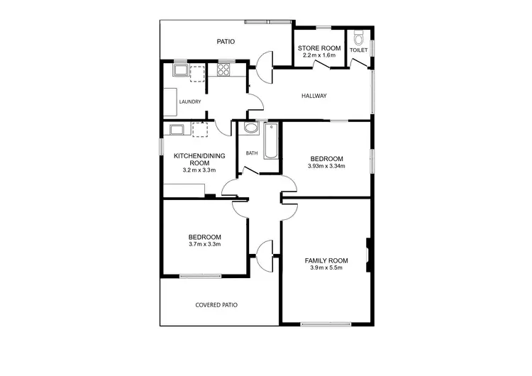 Floorplan of Homely house listing, 997 Sylvania Avenue, North Albury NSW 2640