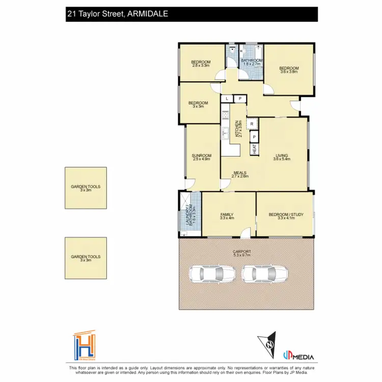 Floorplan of Homely house listing, 21 Taylor Street, Armidale NSW 2350