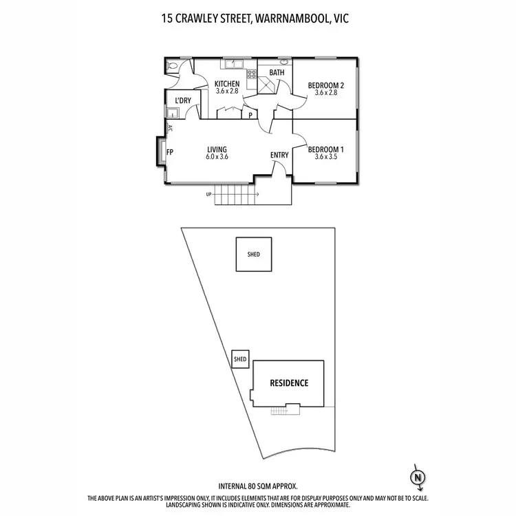 Floorplan of Homely house listing, 15 Crawley Street, Warrnambool VIC 3280