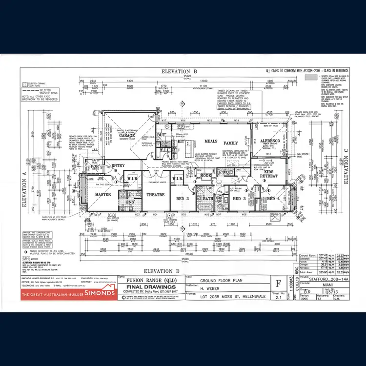 Floorplan of Homely house listing, 3 Moss Street, Helensvale QLD 4212