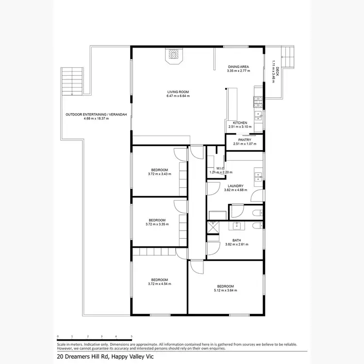 Floorplan of Homely rural property listing, 20 Dreamers Hill Road, Happy Valley VIC 3360