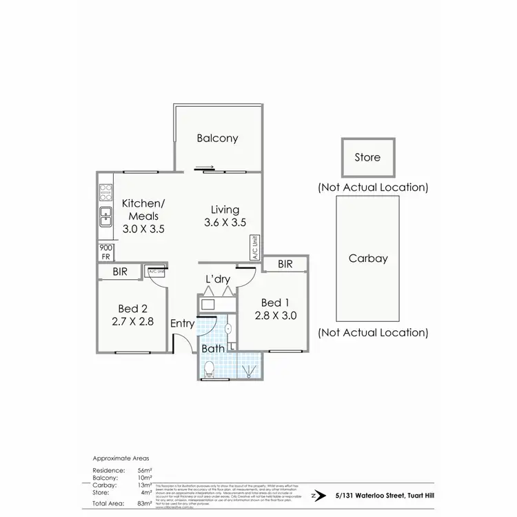 Floorplan of Homely apartment listing, Address available on request