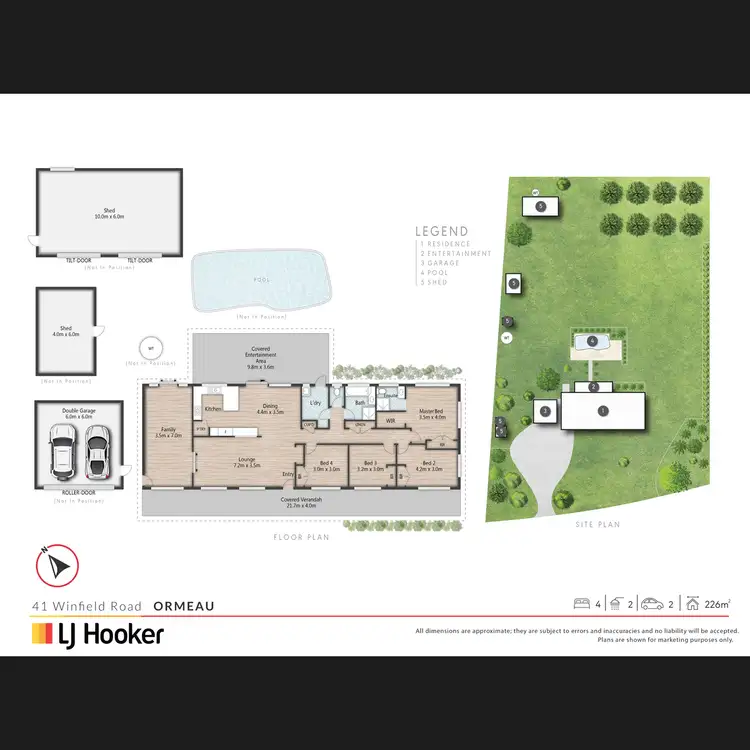 Floorplan of Homely house listing, 41 Winfield Road, Ormeau QLD 4208