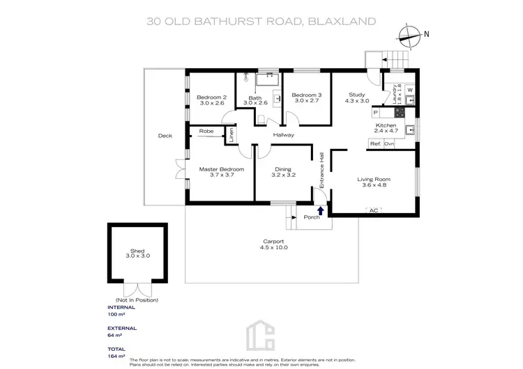 Floorplan of Homely house listing, 30 Old Bathurst Road, Blaxland NSW 2774