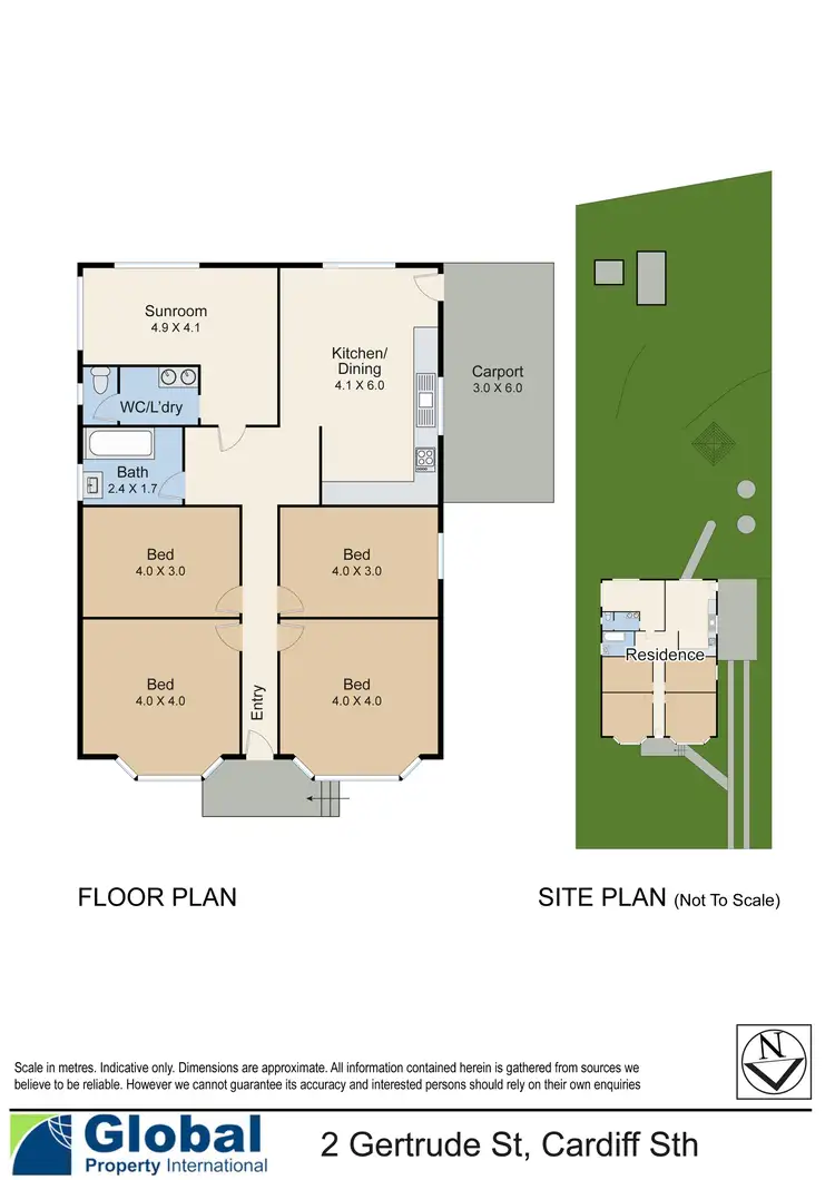 Floorplan of Homely house listing, 2 Gertrude Street, Cardiff South NSW 2285