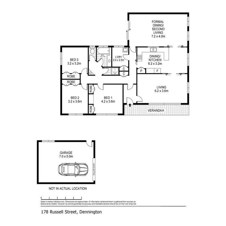Floorplan of Homely house listing, 178 Russell Street, Warrnambool VIC 3280