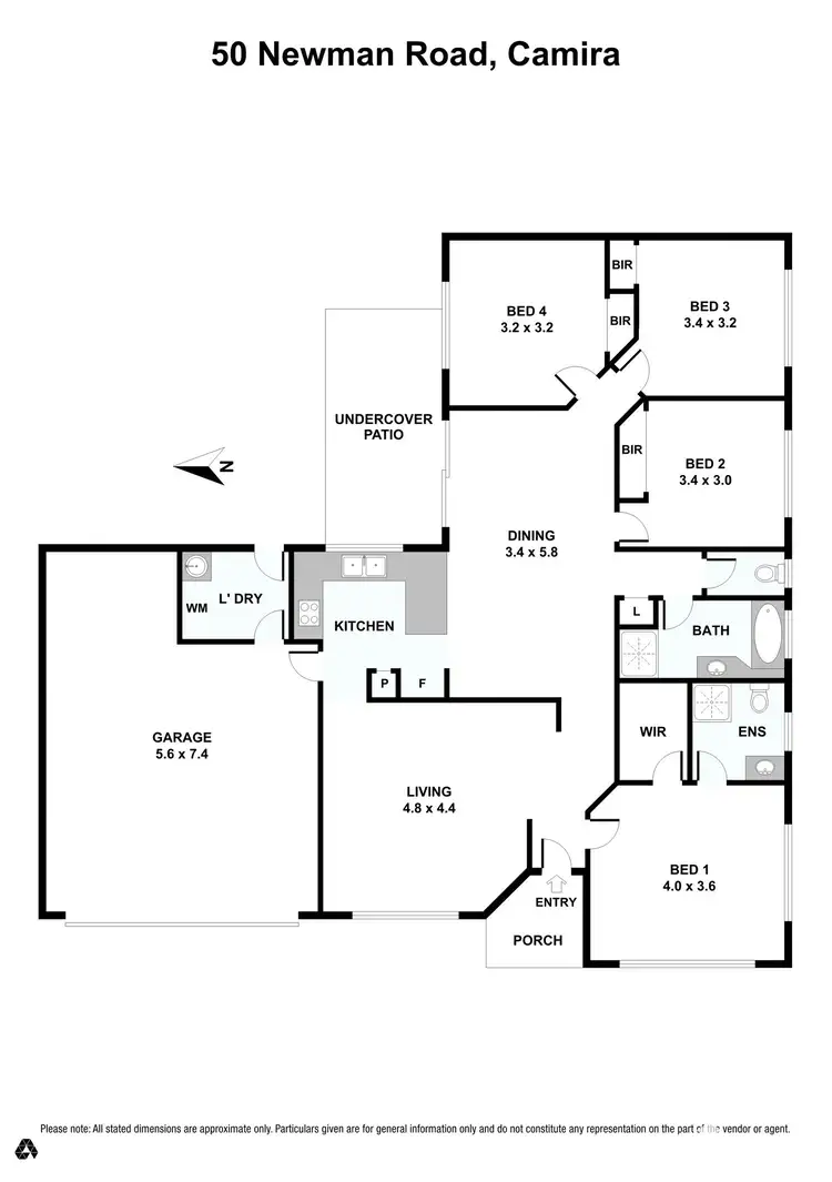 Floorplan of Homely house listing, 50 Newman Street, Camira QLD 4300