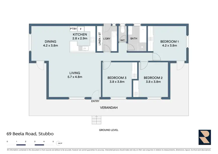 Floorplan of Homely rural property listing, 69 Beela Road, Gulgong NSW 2852