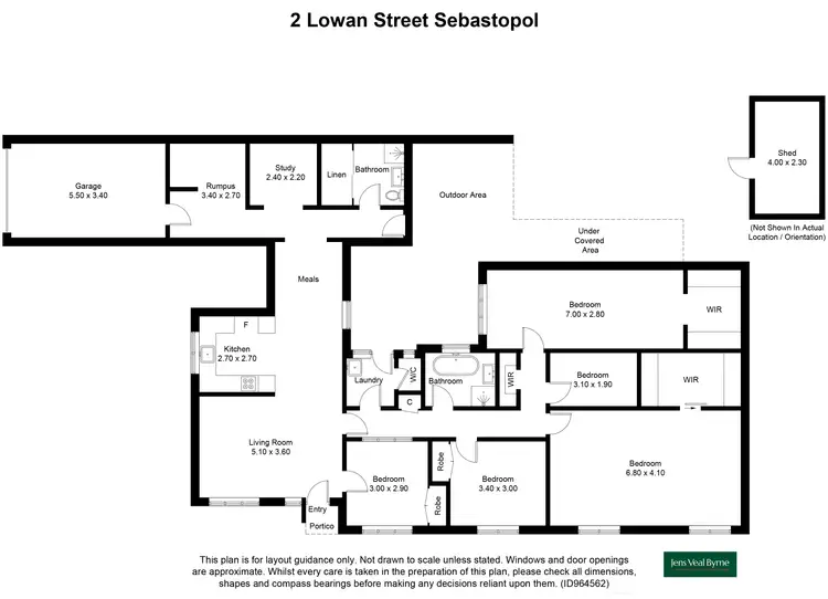 Floorplan of Homely house listing, 2 Lowan Street, Sebastopol VIC 3356