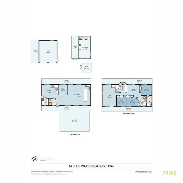 Floorplan of Homely house listing, 14 Blue Water Road, Booral QLD 4655