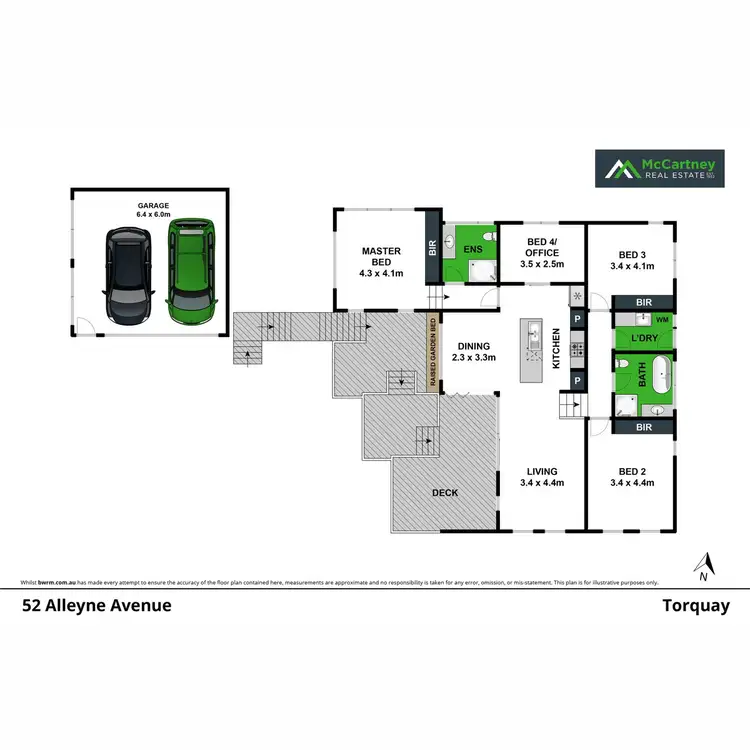 Floorplan of Homely house listing, 52 Alleyne Avenue, Torquay VIC 3228