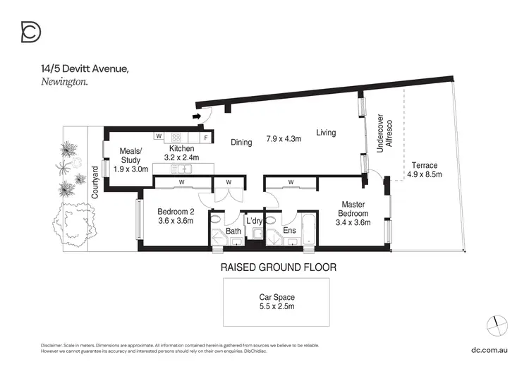 Floorplan of Homely apartment listing, 14/5 Devitt Avenue, Newington NSW 2127