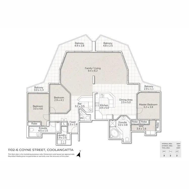 Floorplan of Homely apartment listing, Address available on request