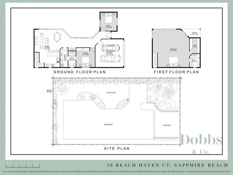 Floorplan of Homely house listing, 38 Beach Haven Court, Sapphire Beach NSW 2450