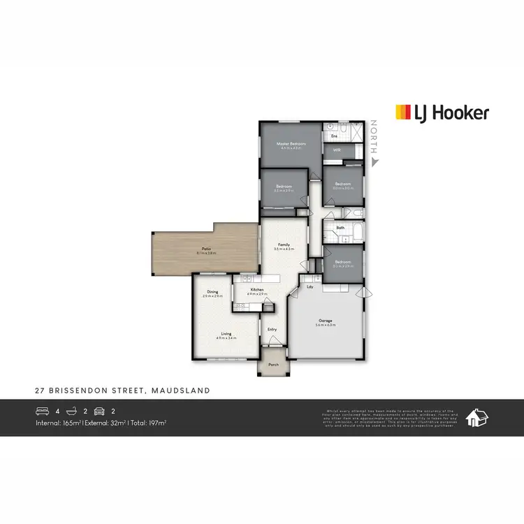 Floorplan of Homely house listing, 27 Brissendon Street, Maudsland QLD 4210
