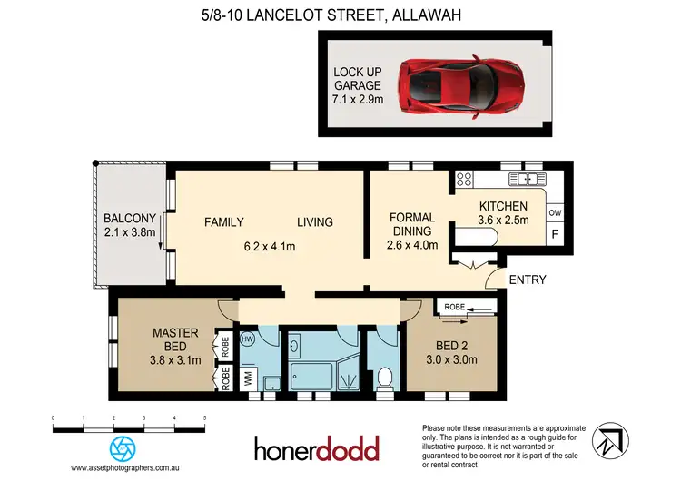 Floorplan of Homely apartment listing, 5/8-10 Lancelot Street, Allawah NSW 2218