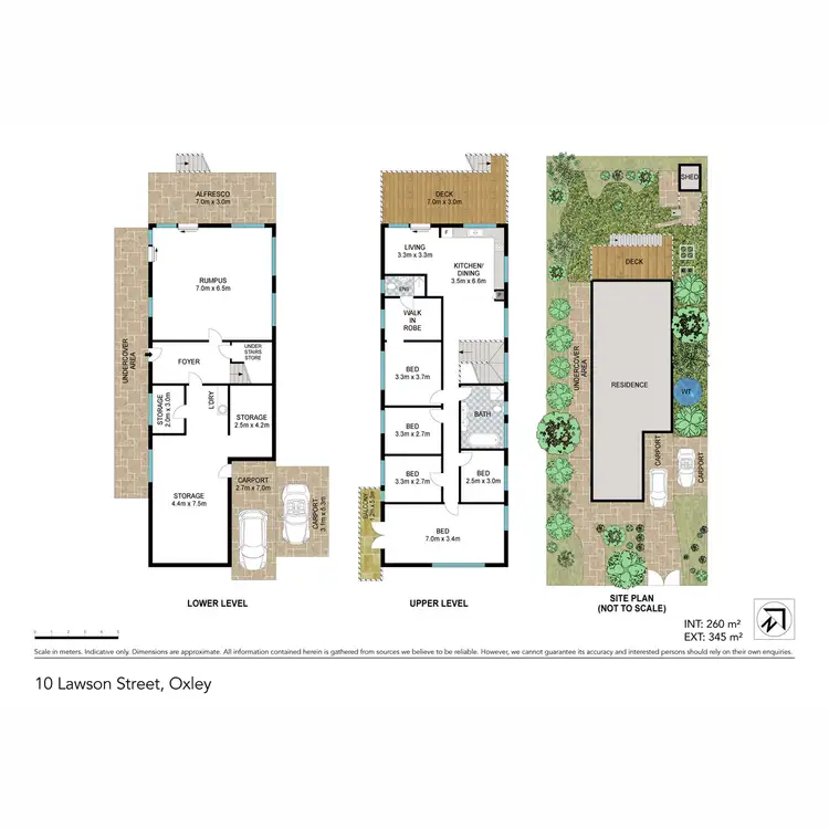 Floorplan of Homely house listing, 10 Lawson Street, Oxley QLD 4075