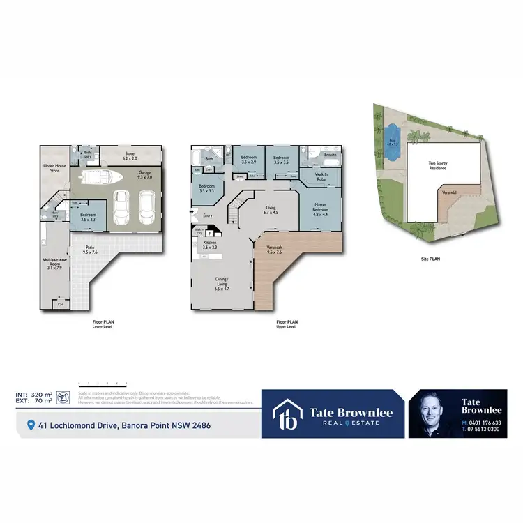 Floorplan of Homely house listing, 41 Lochlomond Drive, Banora Point NSW 2486