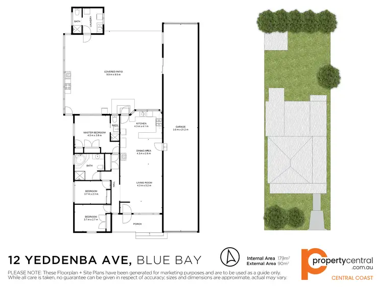 Floorplan of Homely house listing, 12 Yeddenba Avenue, Blue Bay NSW 2261