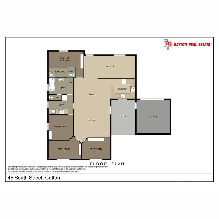 Floorplan of Homely house listing, 45 South Street, Gatton QLD 4343