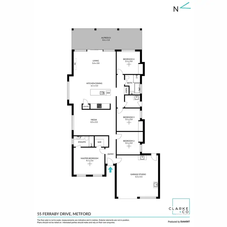 Floorplan of Homely house listing, 55 Ferraby Drive, Metford NSW 2323